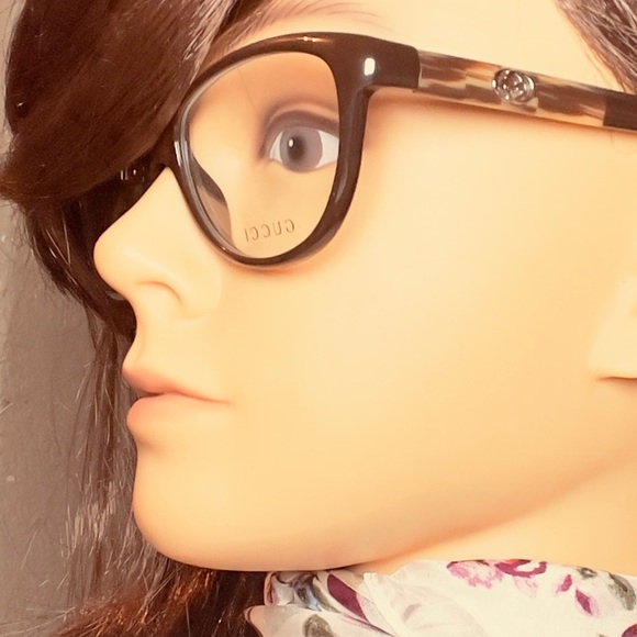 NWOT GUCCI GG3626 BROWN HORN OPTICAL GLASSES - Picture 16 of 16